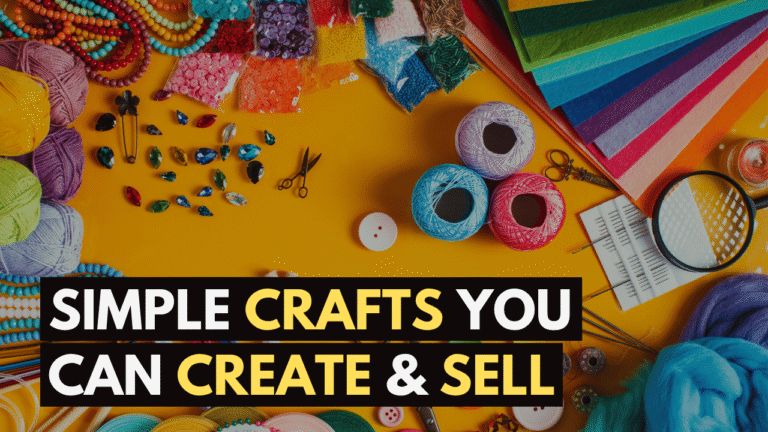 24 Profitable Crafts You Can Create & Sell to Make Money from Home