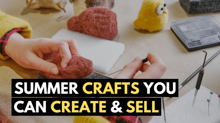 20 Profitable Summer Crafts You Can Create & Sell from Home